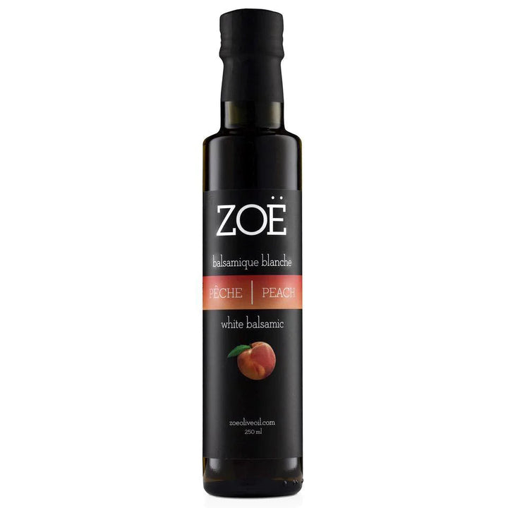 Zoe Peach Infused White Balsamic Vinegar