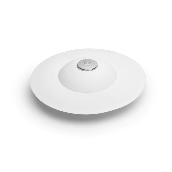 FLEX DRAIN PLUG &amp; HAIR CATCHER - WHITE
