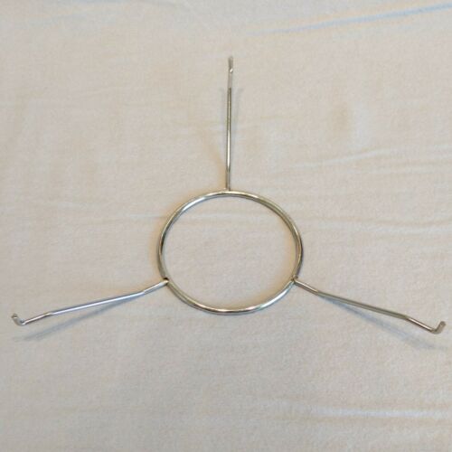 Aladdin 10" Nickel Tripod For Aladdin Oil Lamps