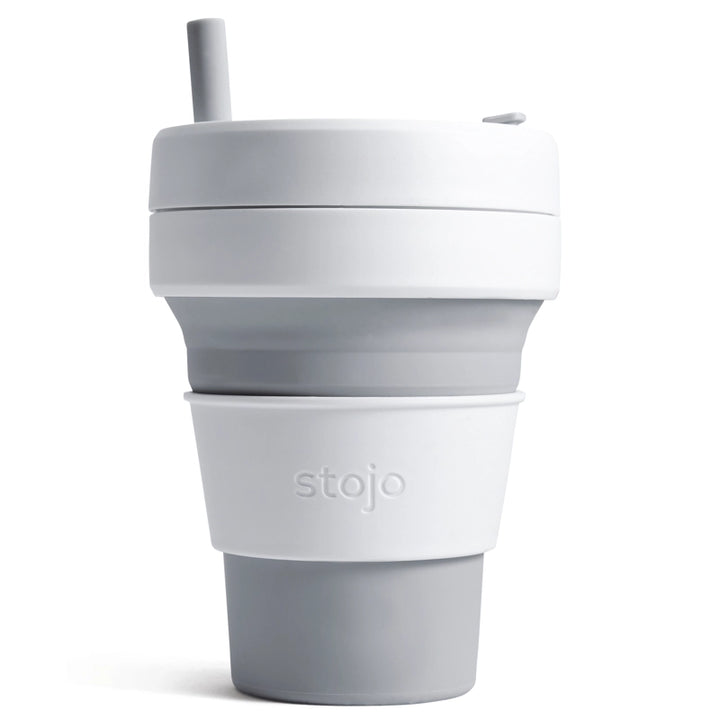 Stojo Collapsible Cup 16oz - Dove