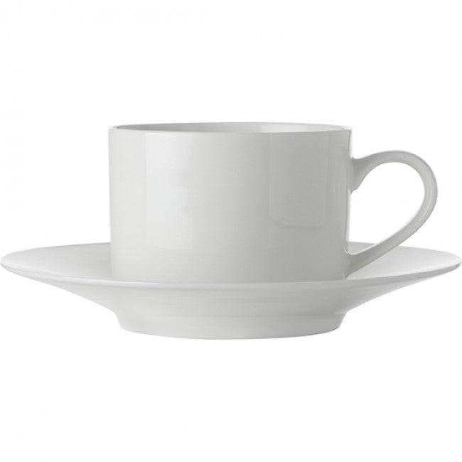 Maxwell & Williams White Basics Straight Cup & Saucer