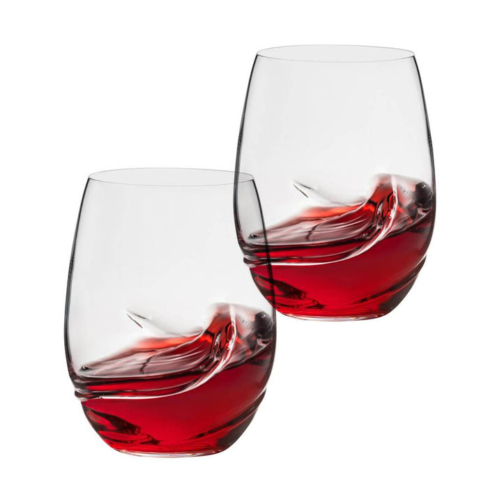 Trudeau - Ensemble de 2 verres à vin sans pied Oxygen - 17 OZ