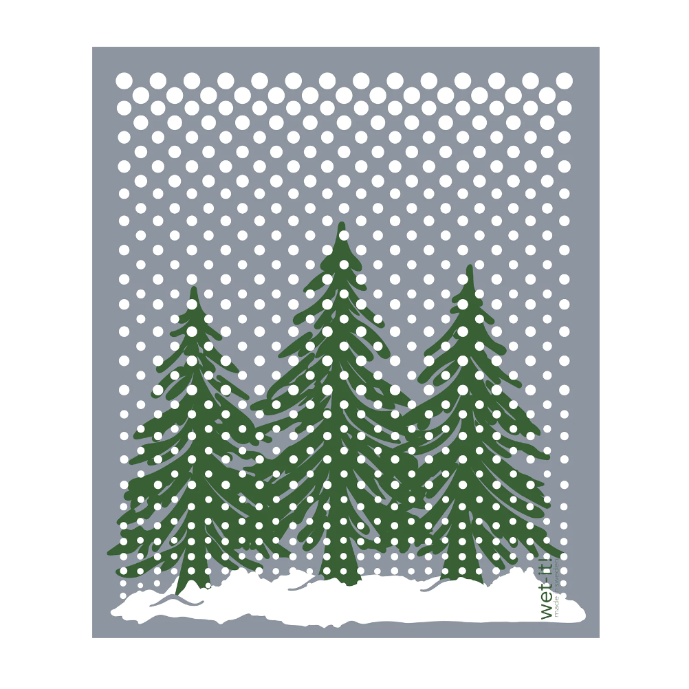 Swedish Dishcloth - Winter Country